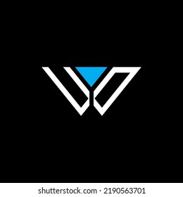 UD letter logo creative design with vector graphic, UD simple and modern logo.