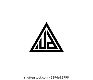 UD logo design vector template