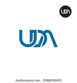 UDA Logo Letter Monogram Design