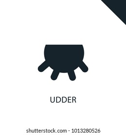 udder icon illustration isolated vector sign symbol