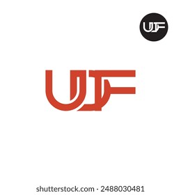 UDF Logo Letter Monogram Design