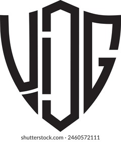UDG Shield Shape, icon, symbol, vector file,