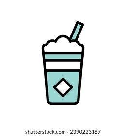Udon icon with white background vector