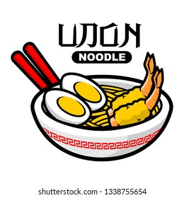 Udon Noodle Vector