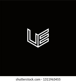 UE Logo Letter initial Designs Templete