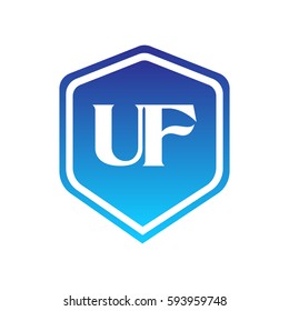 Uf Logo Stock Vector (Royalty Free) 593959748 | Shutterstock