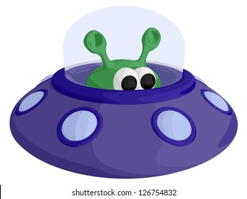 Ufo Stock Vector (Royalty Free) 126754832 | Shutterstock