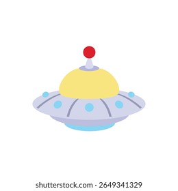 ufo alienígena disco voador símbolo emoji ícone ícone ícone ilustração vetor