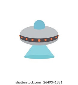 ufo alienígena disco voador símbolo emoji ícone ícone ícone ilustração vetor