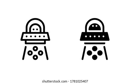 UFO alien spaceship take material Icon, Logo, Vector