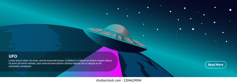 Ufo - Banner Design