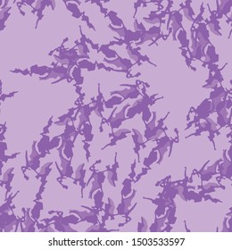 UFO camouflage of various shades of violet and pink colors. It is a colorful seamless pattern that can be used as a camo print for clothing and background and backdrop or computer wallpaper