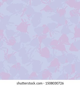 UFO camouflage of various shades of violet, pink and lavender colors. It is a colorful seamless pattern that can be used as a camo print for clothing and background and backdrop or computer wallpaper