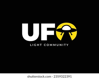 UFO creative Logo Design Concept