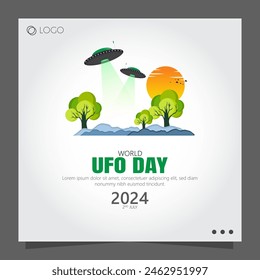 UFO Day is a fun and lighthearted observance dedicated to the mysterious and unexplained phenomena of unidentified flying objects (UFOs).