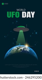 UFO Day is a fun and lighthearted observance dedicated to the mysterious and unexplained phenomena of unidentified flying objects (UFOs).