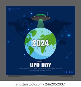 UFO Day is a fun and lighthearted observance dedicated to the mysterious and unexplained phenomena of unidentified flying objects (UFOs).