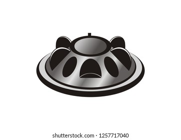 Ufo design vector eps format