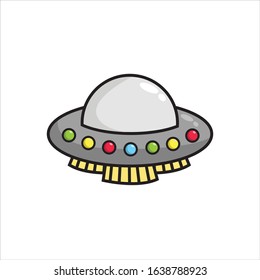 ufo design vector illustration alien
