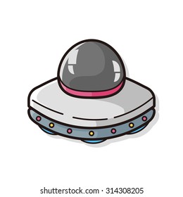 ufo doodle