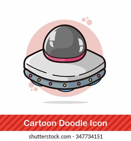 ufo doodle