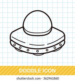 ufo doodle