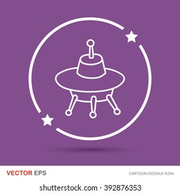 ufo doodle