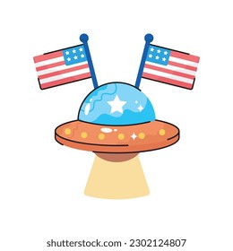 UFO doodle vector filled outline icon. EPS 10 file