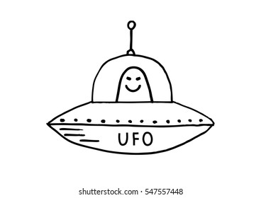 ufo drawing