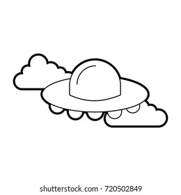 ufo flying clouds saucer technology science transport