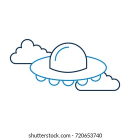 ufo flying clouds saucer technology science transport
