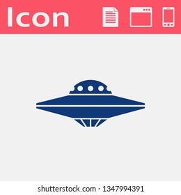 UFO Flying Saucer Icon