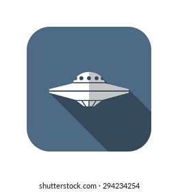 UFO Flying Saucer Icon
