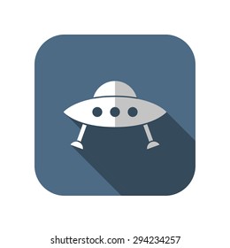 UFO Flying Saucer Icon