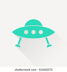 UFO Flying Saucer Icon