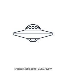 UFO Flying Saucer Icon