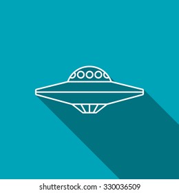 UFO Flying Saucer Icon