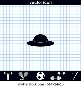 UFO Flying saucer Icon.