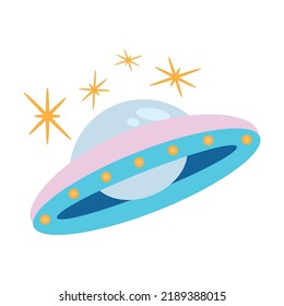 ufo flying space outer icon