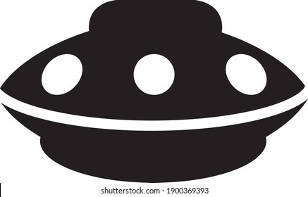ufo icon design isolated on white background