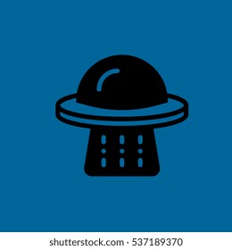 ufo icon flat disign