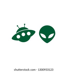 ufo icon green