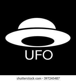 UFO icon Illustration design