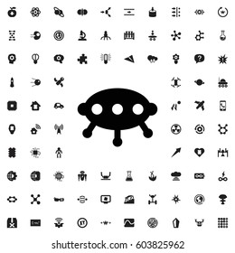 Ufo icon illustration isolated vector sign symbol. innovations icons vector set.