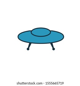 Ufo icon. Simple element from space icons collection. Creative Ufo icon ui, ux, apps, software and infographics.