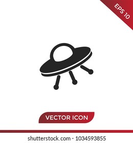 UFO icon vector