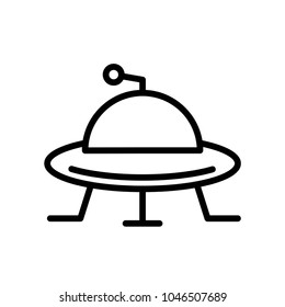 ufo icon vector