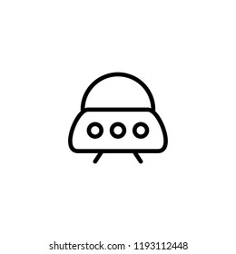 UFO icon vector