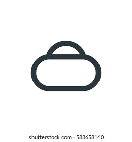 Ufo icon vector