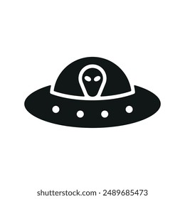 Ufo icon vector design templates simple and modern concept